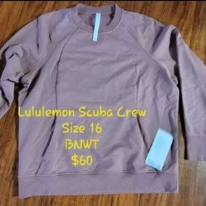 Lululemon Scuba Crew Sweater, 18
